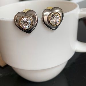 Vintage heart earrings